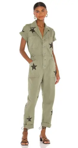 Pistola NWT Grover in Royal Honor Star Print Relaxed Field Suit Jumpsuit XS