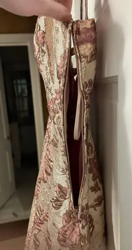 City Vibe Pink Jacquard Dress