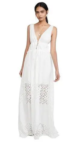 Jonathan Simkhai Waverly White Plunge V