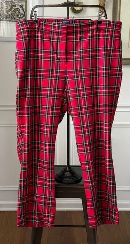 NWOT J Crew Kallie Pants Red Plaid $148 22 Size undefined