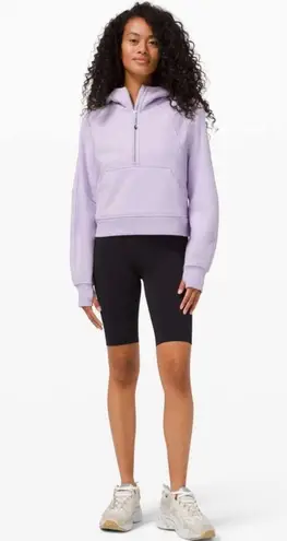 Lululemon NWT  Scuba Oversized Half Zip Hoodie Lavender purple Size XL/XXL