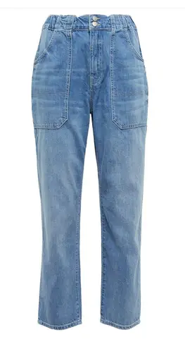 Veronica Beard Arya Denim Distressed Straight Leg Jeans, Nova Size 28 / 6 EUC