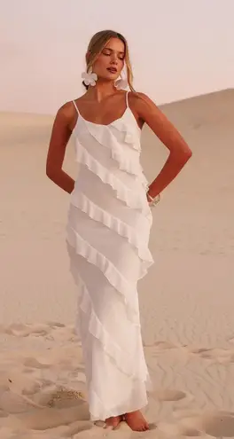 Petal and Pup CIAO RUFFLES MAXI DRESS