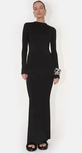 Galvan London x Revolve Athena Pearl Dress in Black, NWT, Size S Black