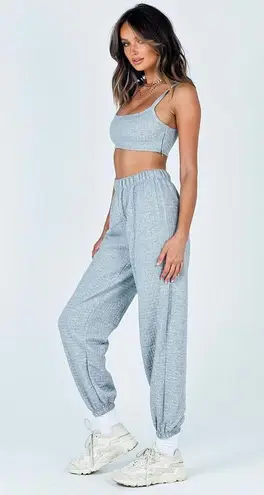 Princess Polly  Arabella Bralette & Sweatpants Two-Piece Set size 0