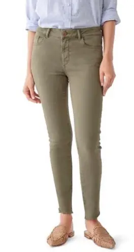 DL1961 NWT  Jade Florence Cropped Mid Rise Instasculpt Skinny Jeans Size 24