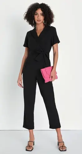 Lulus Sensible Sensation Black Tie