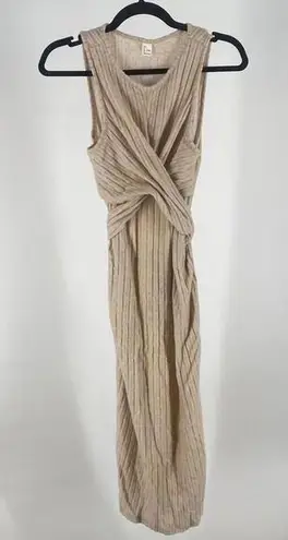 Stylish MakemeChic Ribbed Maxi Dress