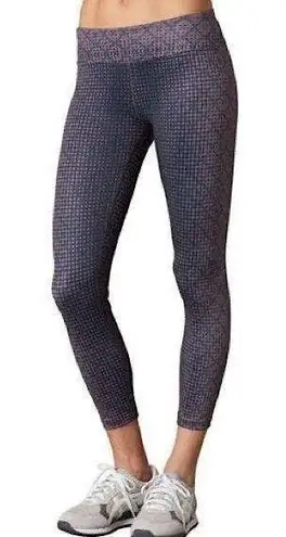 prAna NWOT Roxanne Printed Leggings in Grey/Purple Multi Size S