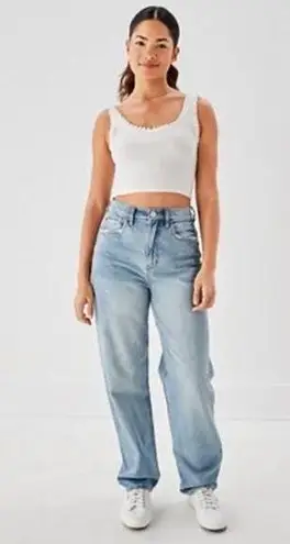 American Eagle Baggy Jean 2 Regular Women’s Light Wash Blue 3509