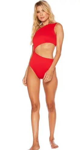 Beach Riot Celine Cutout One-Shoulder One -Piece Swimsuit, Small, $148