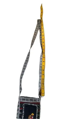 Handmade guatamalen crossbody small pouch bag