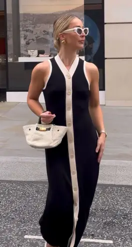 Sandro Knit Maxi Dress