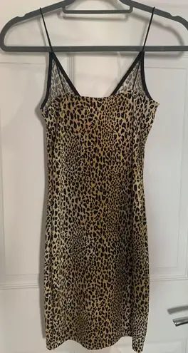 H&M Cheetah Print Dress