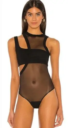 H:ours Sutra Bodysuit in Black