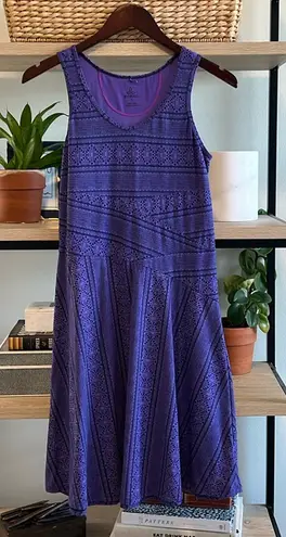 prAna Amelie Ikat Print Cali Athletic Active Wear Dress, S