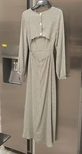 Christy Dawn ππ The Sian Dress ~ Olive Gingham XS NWT