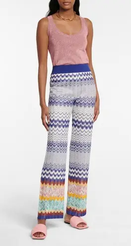 Missoni Metallic Pink Tank Top Size 50 IT