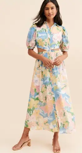GIRL IN THE SUN KYLO MAXI DRESS
