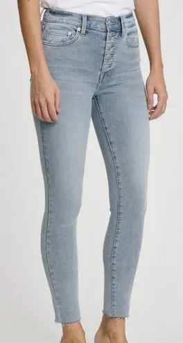 Pistola Women's Aline High Rise Skinny Jeans NWOT Light Grey Size 26