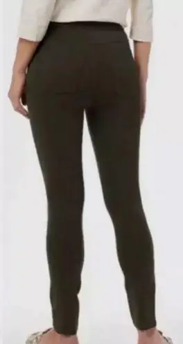 Spanx The Perfect Ankle Olive Green Pull-On Pants Sz XL Stretch Slimming