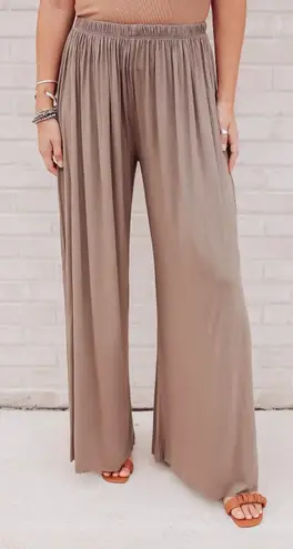 Abela Story Palazzo pants medium Tan