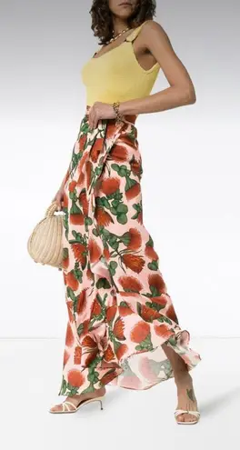 ADRIANA DEGREAS - Fiore Pareo Skirt With Ruffles