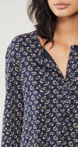 The Great ππ The Henley Romper ~ Navy Apron Floral Size 0 XS NWT