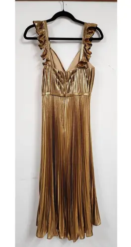 Mac Duggal Ieena Duggal 26994 - Sleeveless Pleated Prom Dress size 2. H