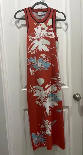 Tanya Taylor NWT RTW Nadine Floral Knit Midi Dress Sz M