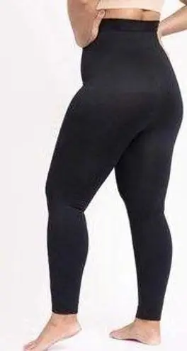 Empetua By Shapermint High Waisted Ultra Hold Shaping Leggings Black Shapewear L Size L