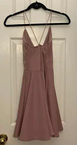 Boohoo Mauve Dress