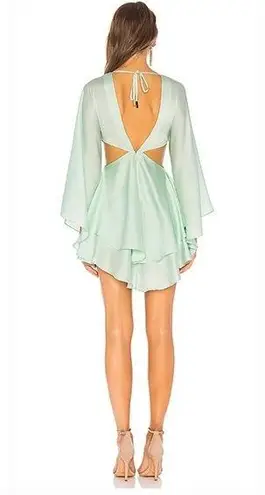 Michael Costello  x REVOLVE Allete Dress in Aqua