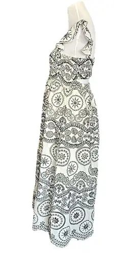 Sunday Up Eyelet Embroidered Dress Size L