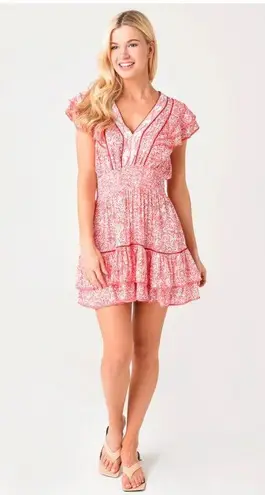 Poupette St. Barth Camila Ruffled Mini Dress