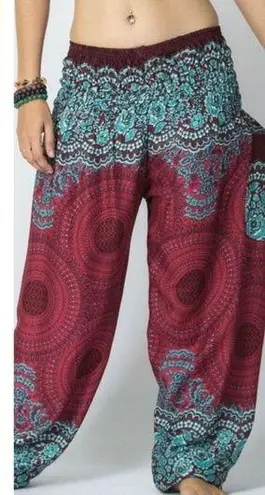 None Boho Hareem Hippie Pants M