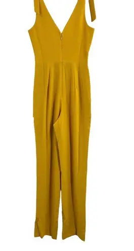 Dress the Population Maira Jumpsuit in Canary Yellow XS New