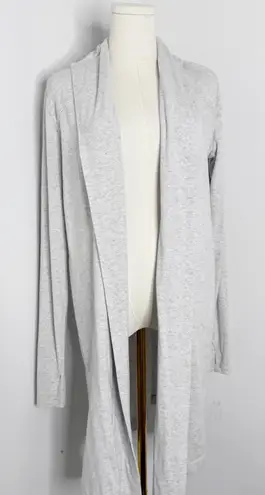 Athleta  Pranayama Wrap Cardigan Fog Grey Size Small - Image 1
