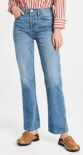 RE/DONE  90S High Rise Loose Jeans Size 30 Blue Haze NWT