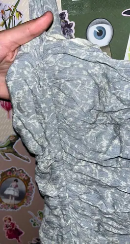 PaperMoon Boutique Shoulder Tie Ruched Dress