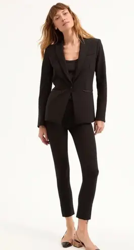 Veronica Beard Zip Back Scuba Pant Black Size 6