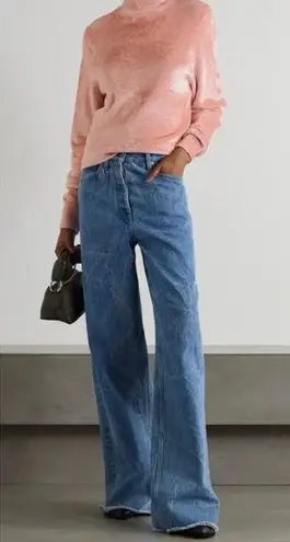 Dries Van Noten Chenille Turtleneck Sweater - Pink blush