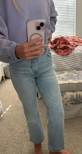 Abercrombie & Fitch Abercrombie Ultra 90s Straight High-Rise Curve Love - Image 5