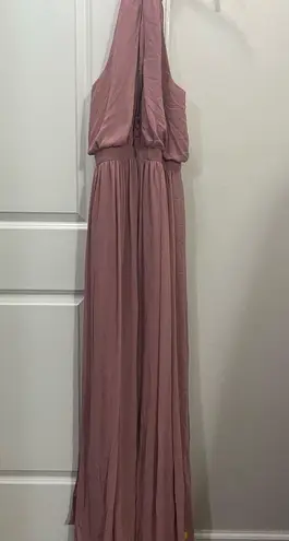 Watters Blush Pink Fleurette Gown Size 18W $250
