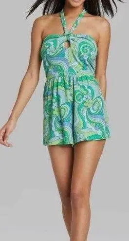 Wild Fable Romper Swim Coverup