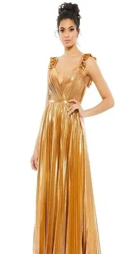 Mac Duggal Ieena Duggal 26994 - Sleeveless Pleated Prom Dress size 2. H