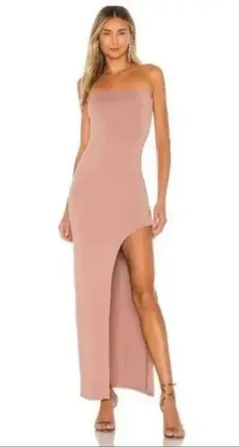 superdown NWT  Toni Slit‎ Maxi Dress in Mocha - Image 1