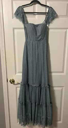 Azazie Dusty Blur Bora Bora Bridesmaid Dress