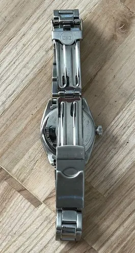 ESQ by Movado Diamonds Ladies Watch Stainless Bracelet Luminous Hands Black Dial