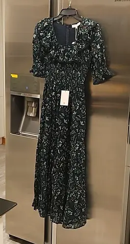 💕IVY CITY CO💕 Gracie Dress ~ Holly Print XXS NWT Green